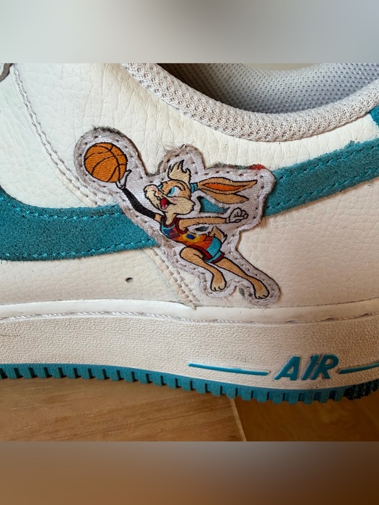 Nike Air Force 1 Bugs Bunny Lola Bunny White Teal - Men\'s Basketball Sneakers main image 6